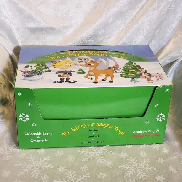 Stuffins Rudolph Island of Misfit Toys 1998-1999 CVS Plush Set of 12 w/Display - Picture 6 of 8